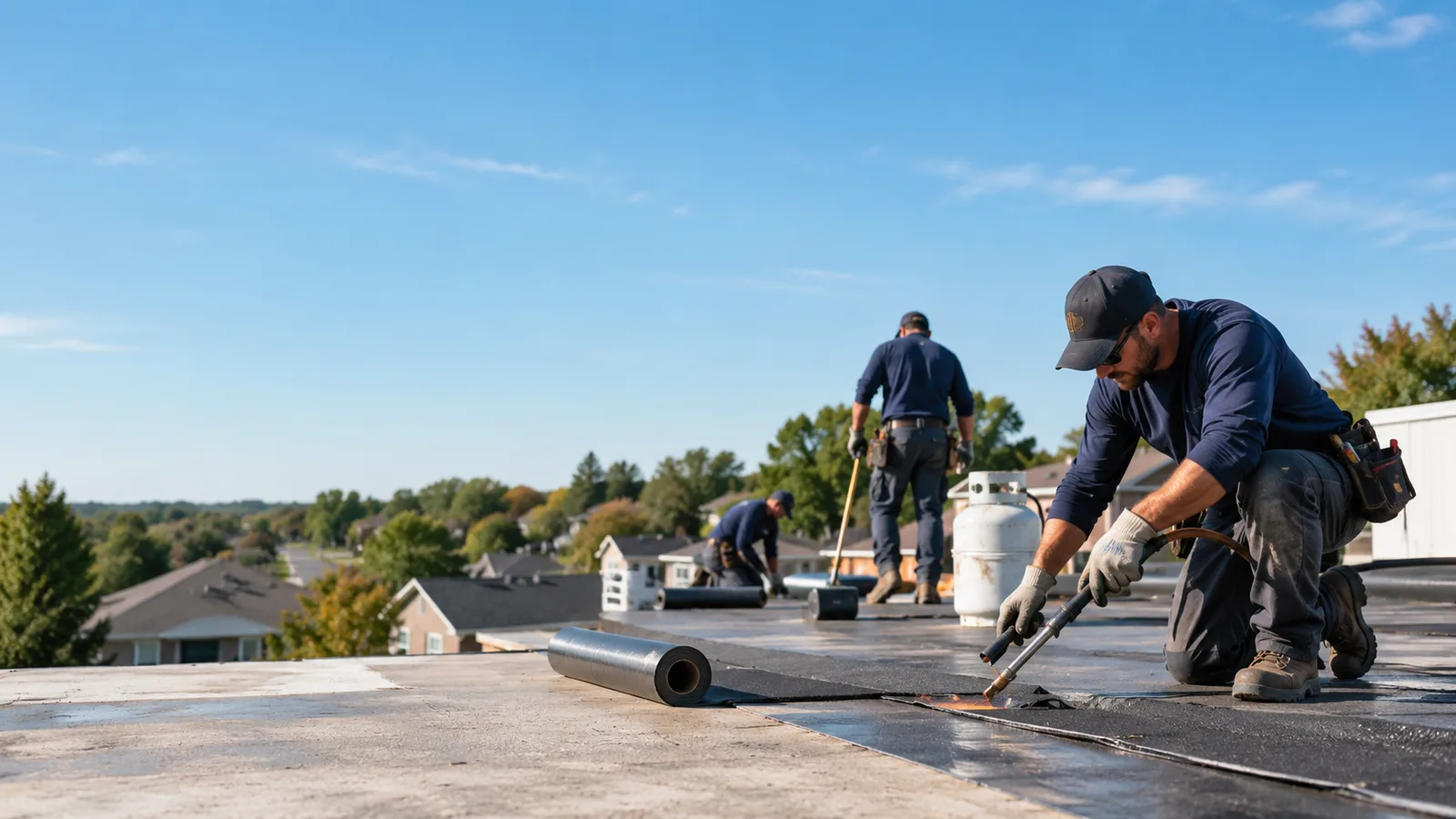 Flat Roof Leak Repair providers in Narka, KS
